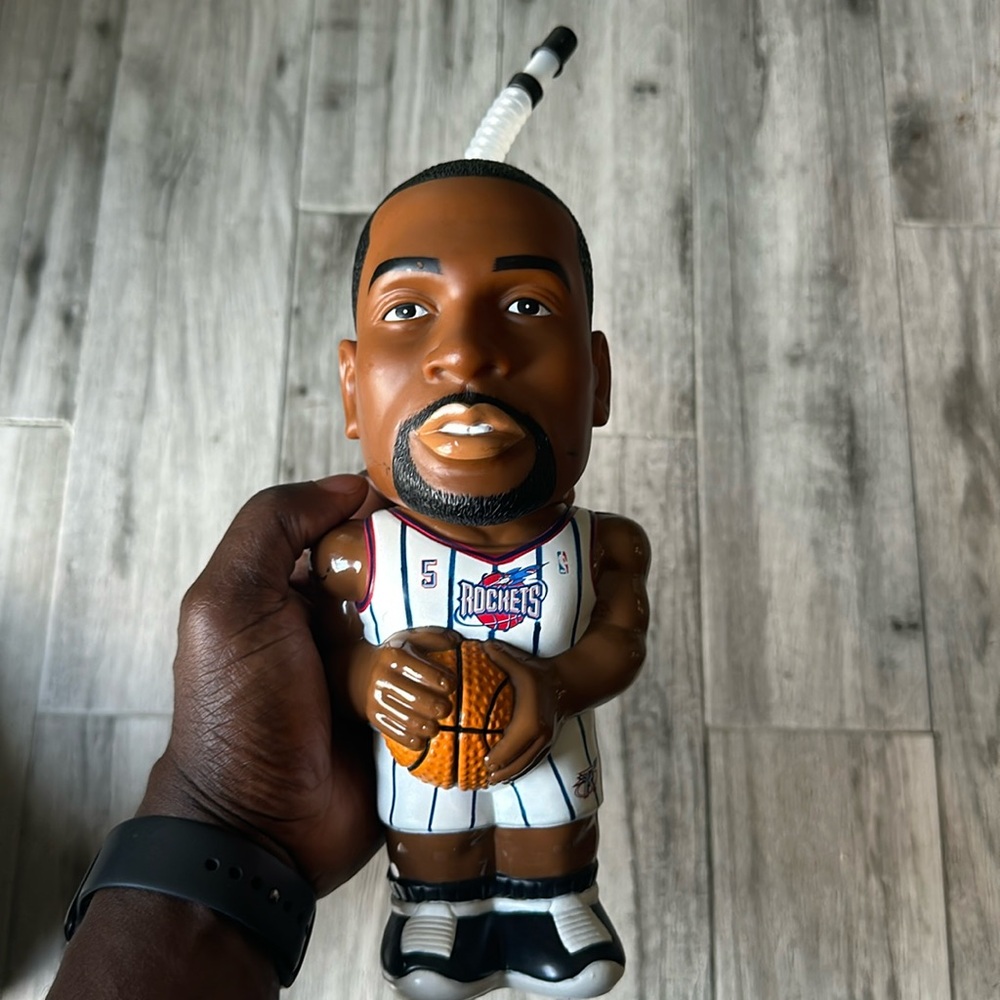 Vintage Houston Rockets sport water bottle